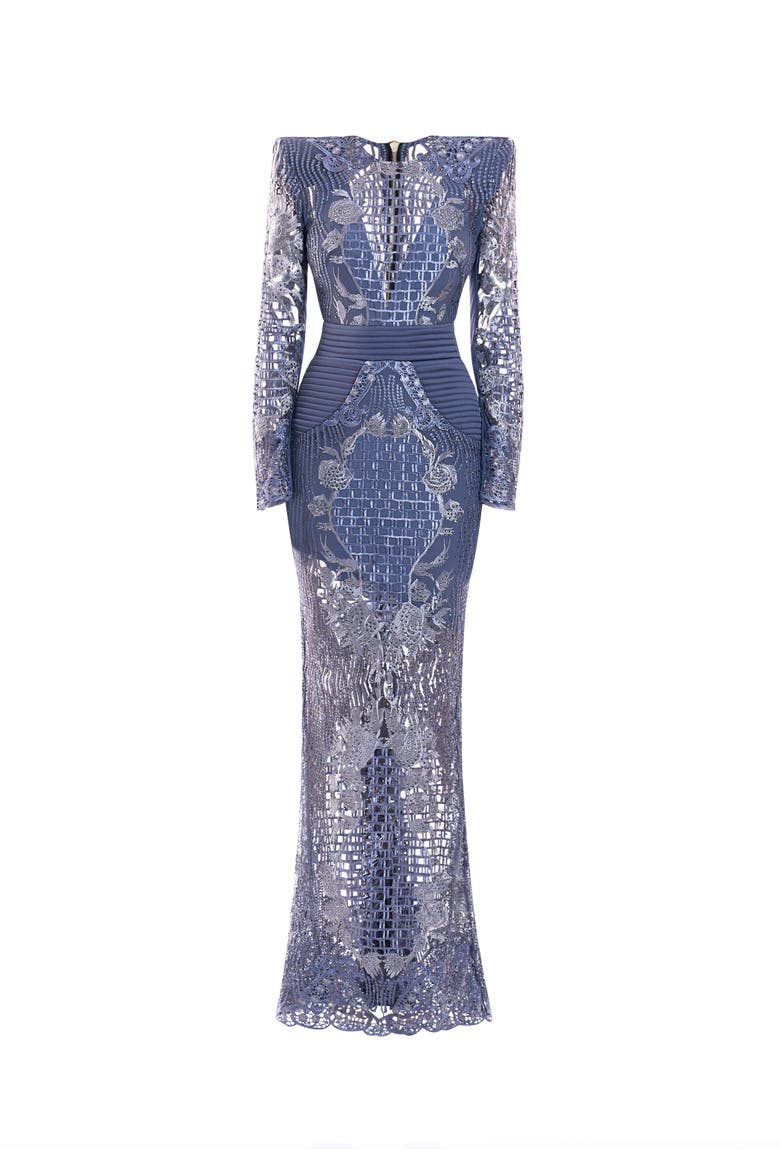Echo Gown, Alternate, color, GREY