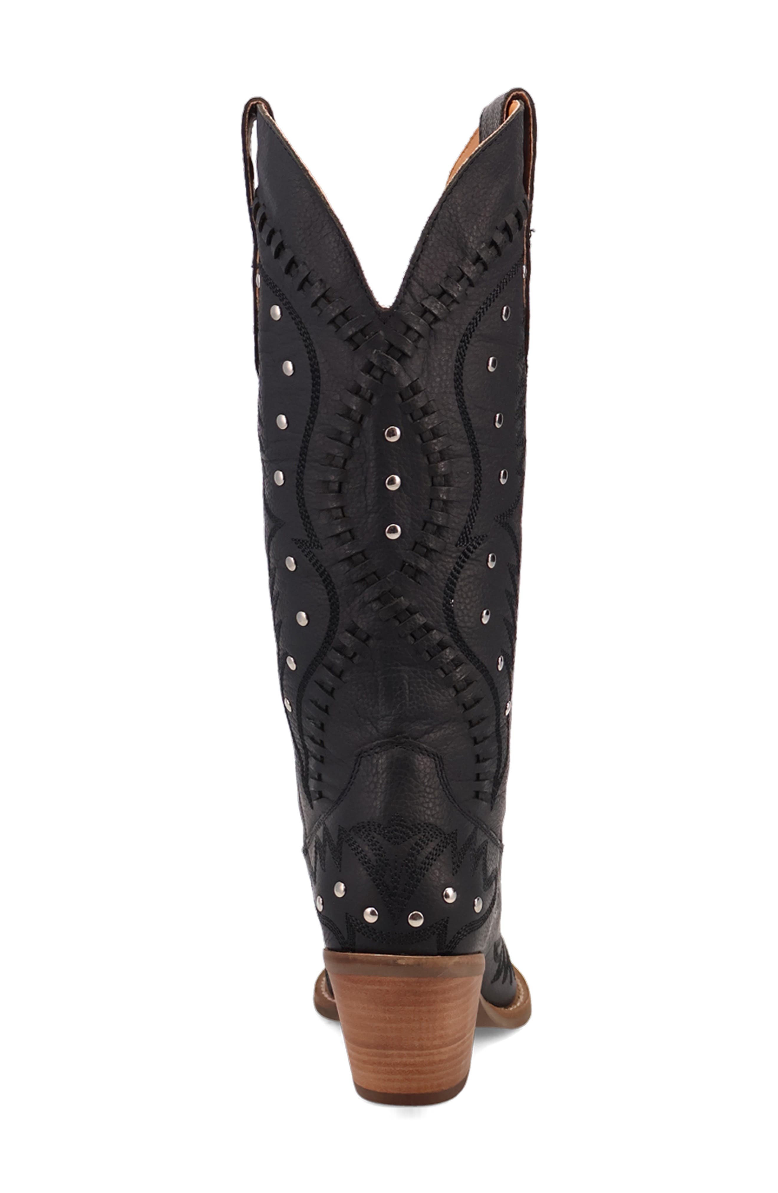 Dingo Pretty 'N Pink Western Boot, Alternate, color, Black