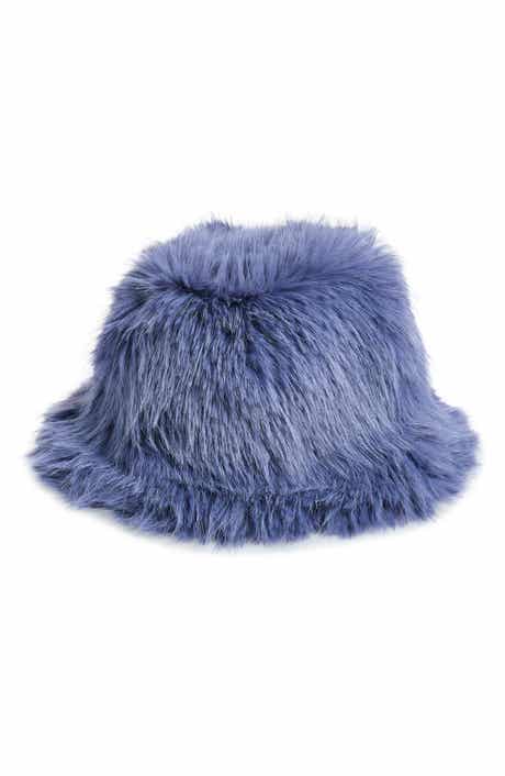 Free People Ice Queen Faux Fur Bucket Hat