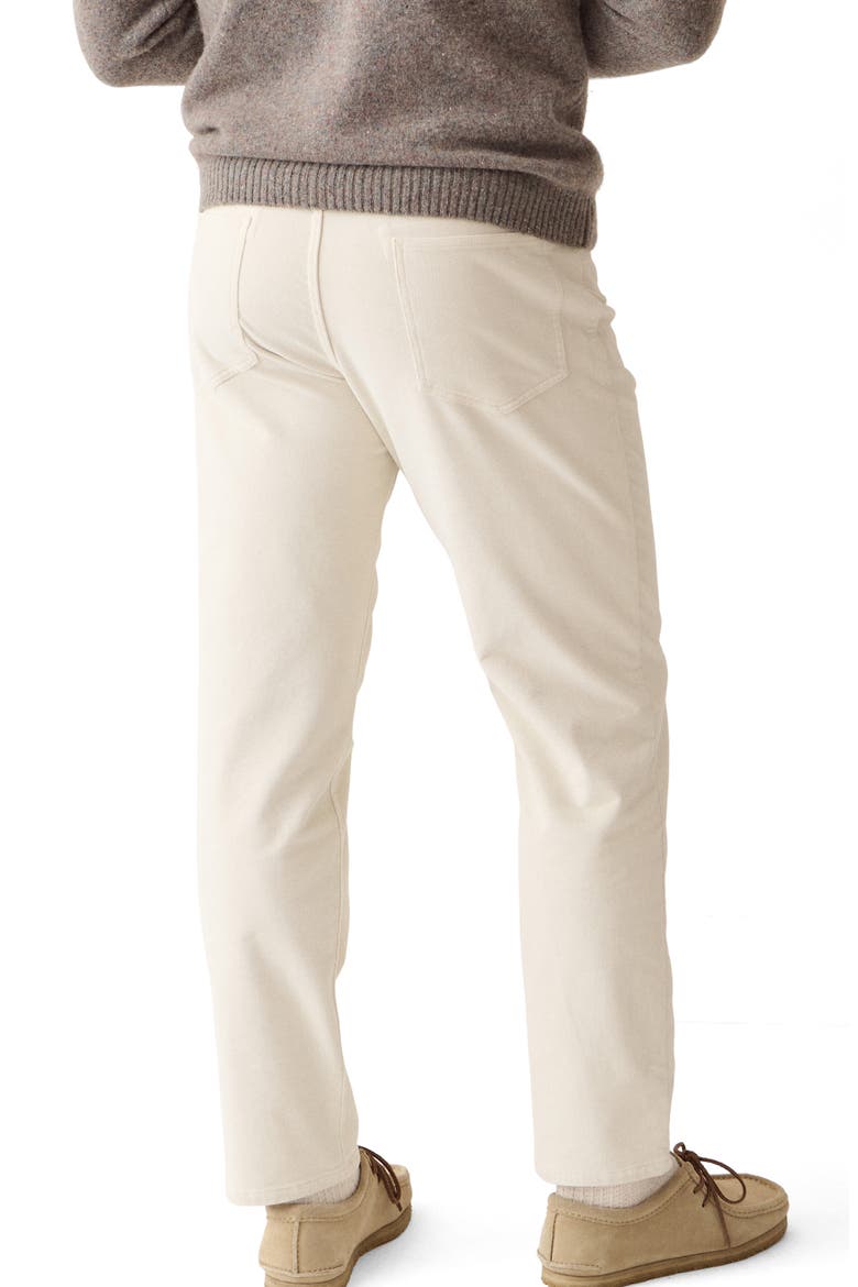 Flex Terry Moleskin 5-Pocket Pants, Alternate, color, NATURAL