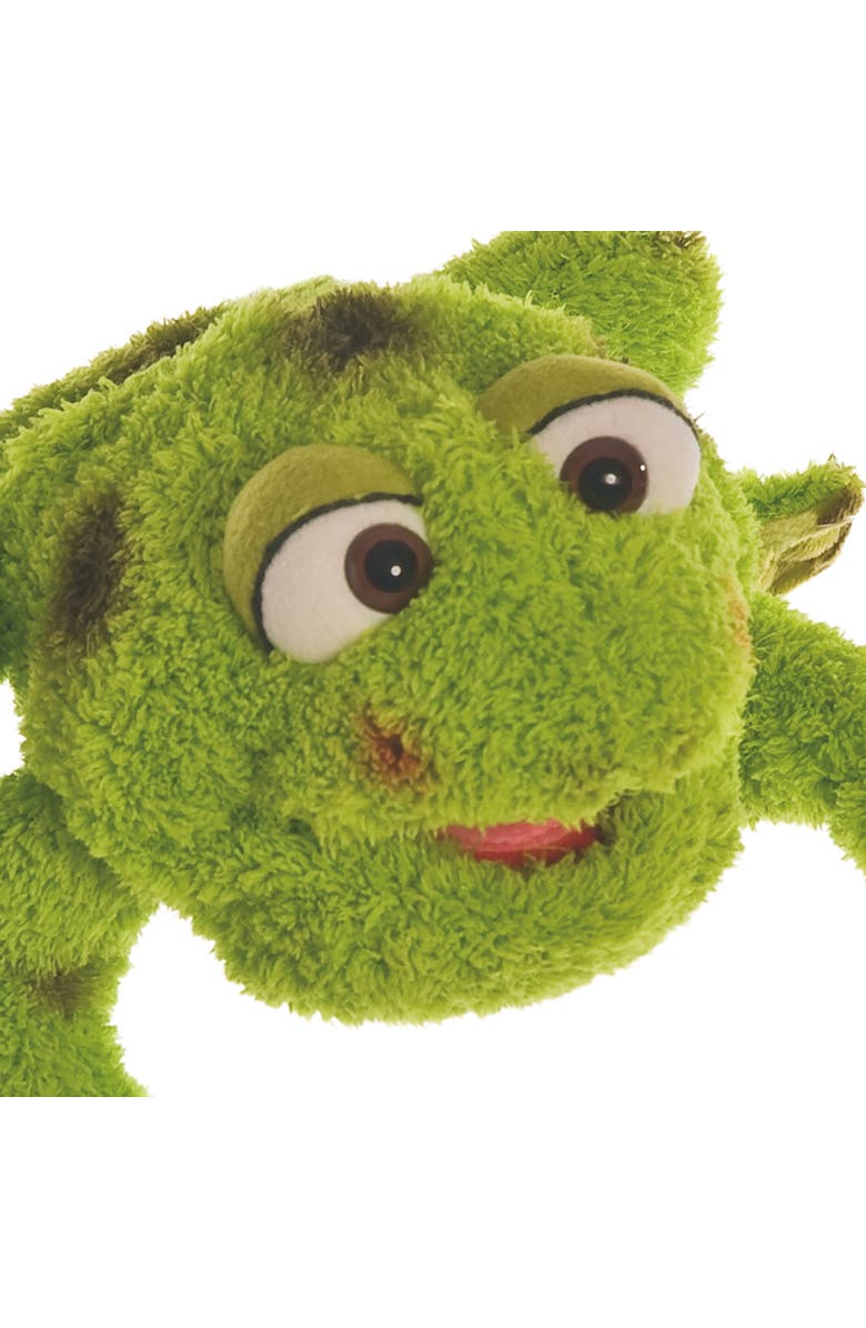 Living Puppets Dennis The Green Frog 10" Plush Hand Puppet, Handmade, Alternate, color, Green
