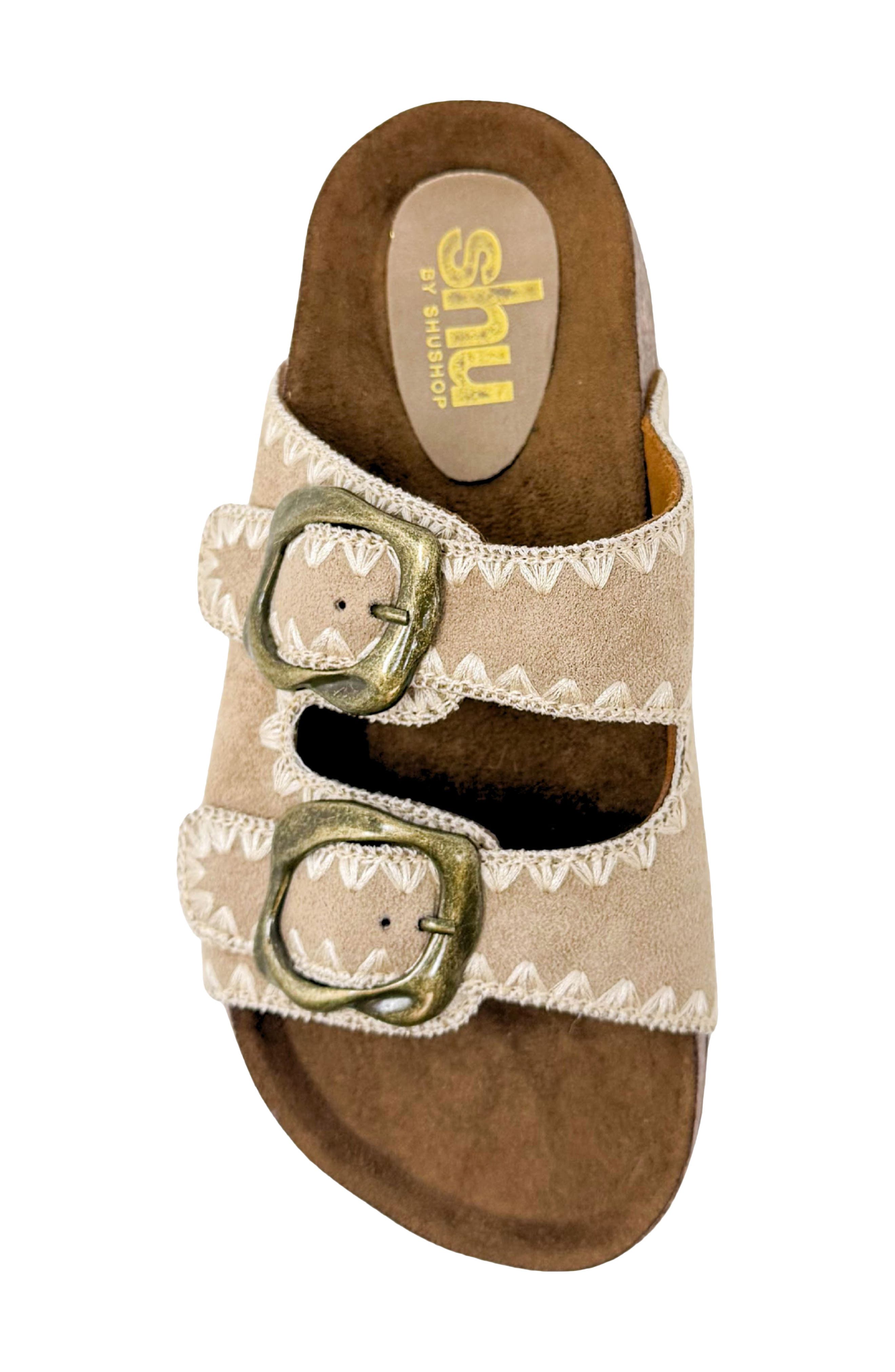 Keya Slide Sandal, Alternate, color, SAND