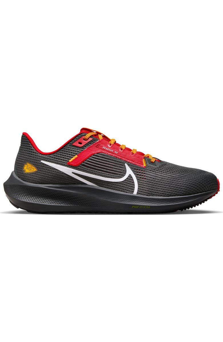 Nike Unisex Nike Anthracite Kansas City Chiefs Zoom Pegasus 40 Running Shoe, Main, color,