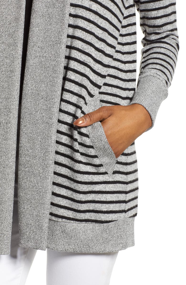 GIBSONLOOK Gibson Cozy Ribbed Cardigan, Alternate, color, 