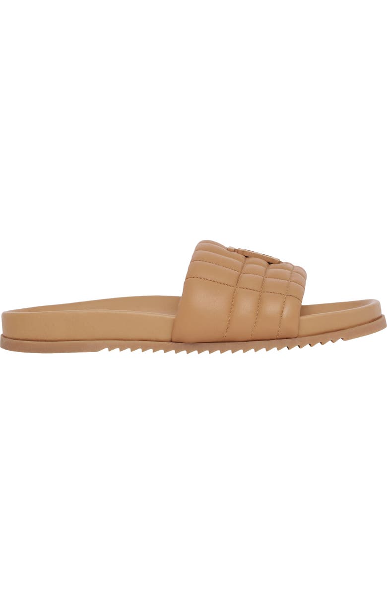 Burberry Melroy TB Quilted Check Slide Sandal, Alternate, color,