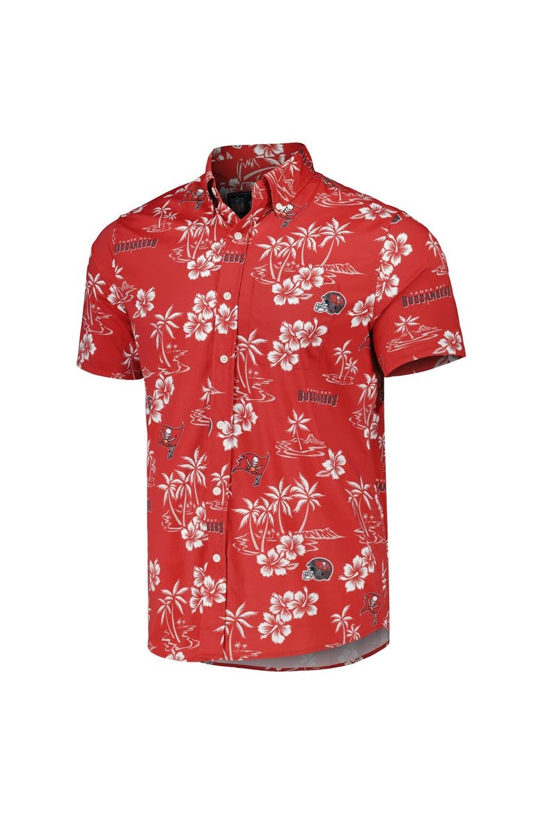 Men's Reyn Spooner Red Tampa Bay Buccaneers Kekai Button-Up Shirt, Alternate, color, Red