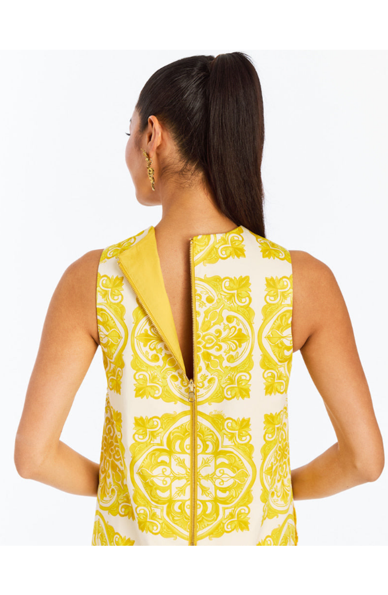 Mestiza New York Fiona Convertible Shift Mini Dress, Alternate, color, Yellow