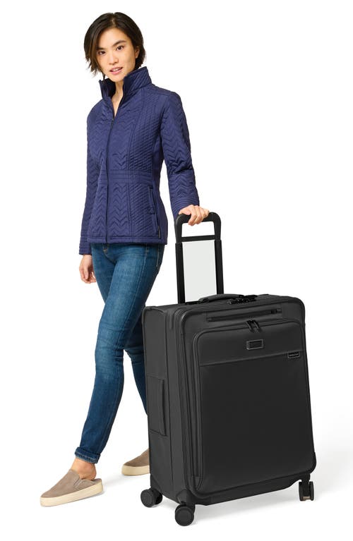 Briggs & Riley Baseline 26-inch Medium Expandable Spinner Suitcase In Black