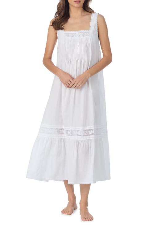 Adrianna Sleeveless Cotton Ballet Nightgown
