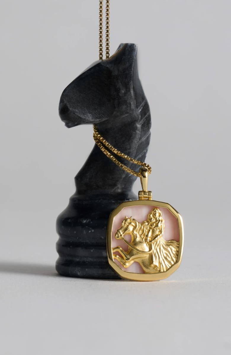 Awe Inspired Special Edition Rhiannon Pendant Necklace, Alternate, color, 14K Gold Vermeil