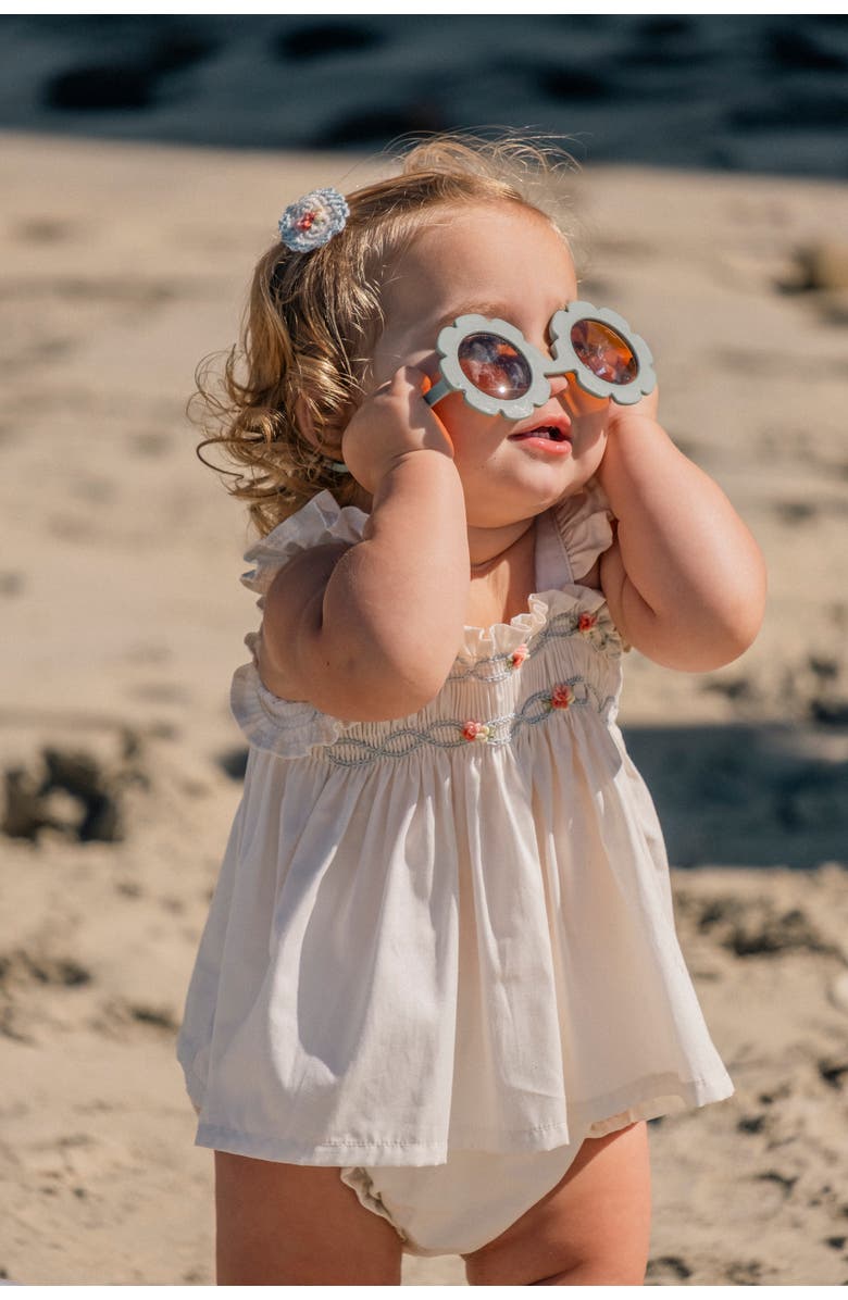 Wild Wawa Embroidered Flutter Set, Alternate, color, Ivory