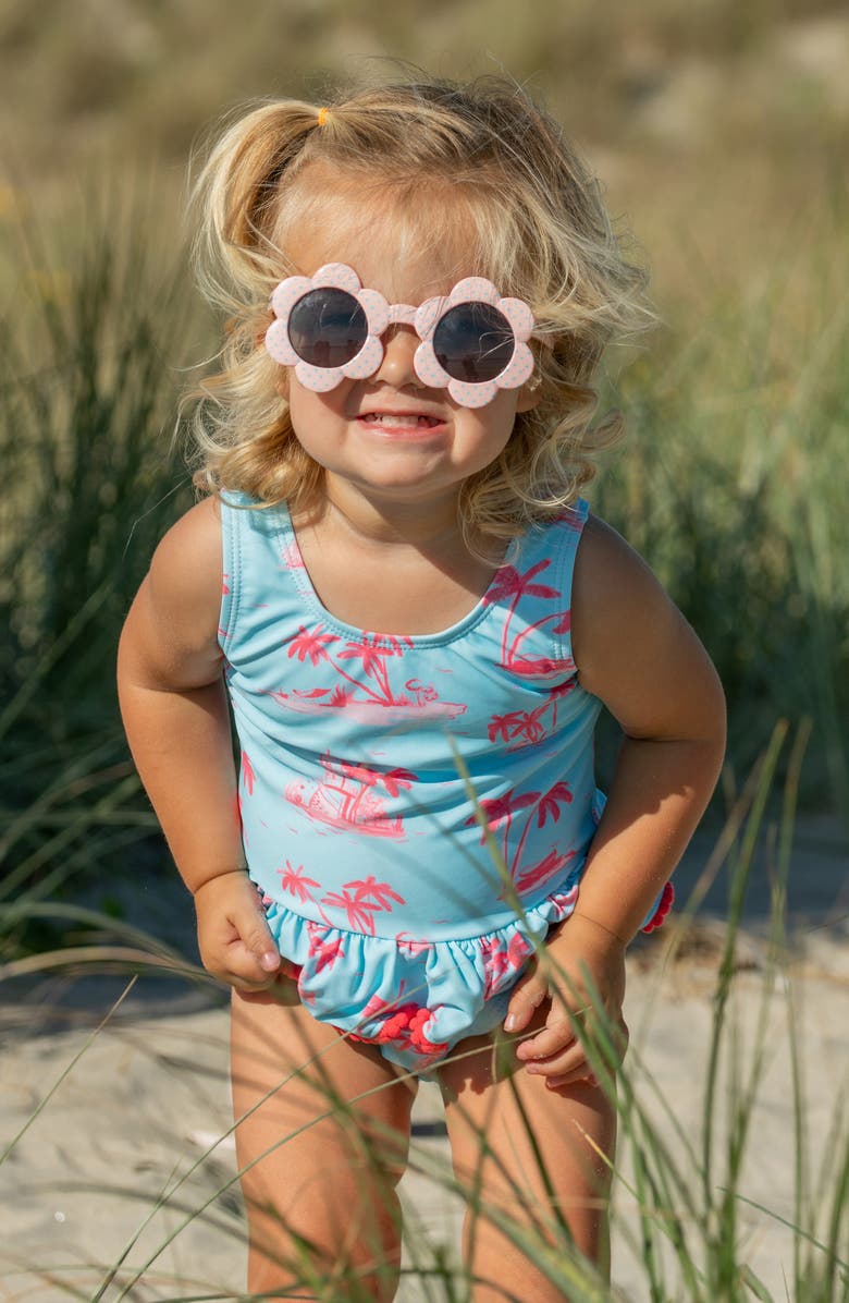 Snapper Rock Kids' Lighthouse One-Piece Swimsuit, Alternate, color, 