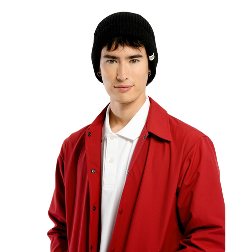 Nirvanna Designs Bond Hat In Black