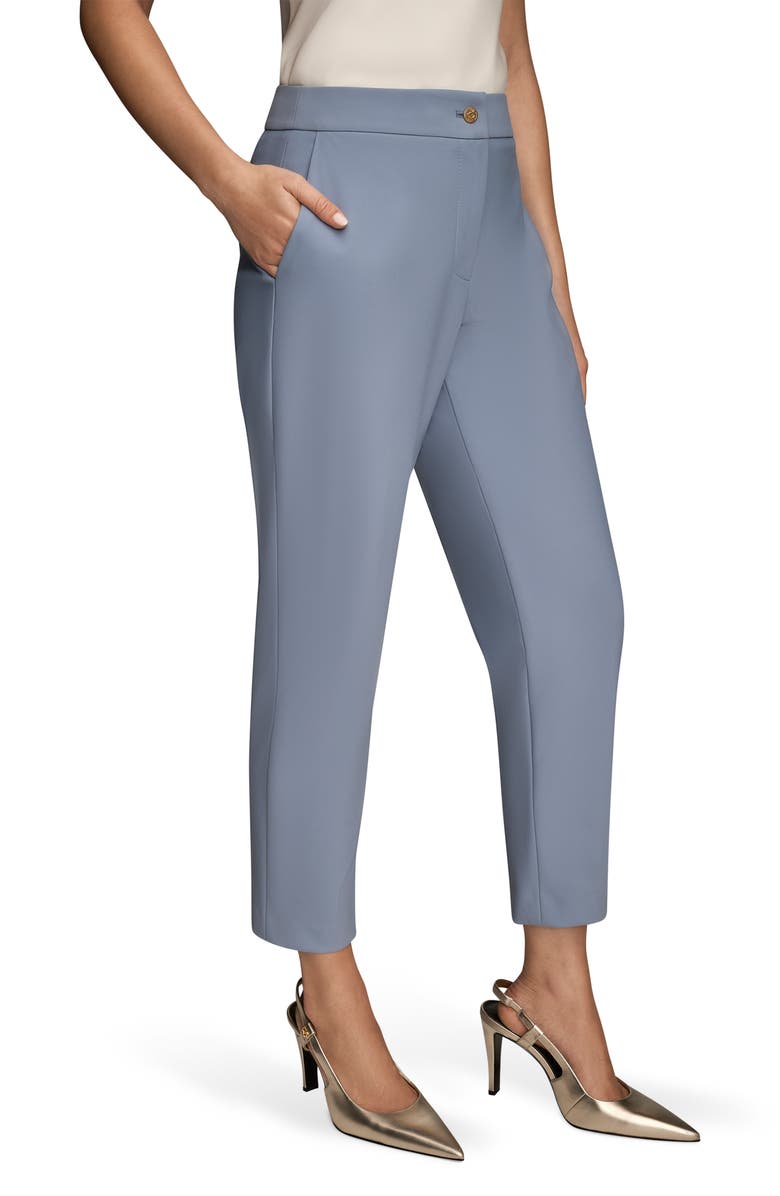 Donna Karan New York Slim Fit Ankle Pants, Alternate, color, Tempest