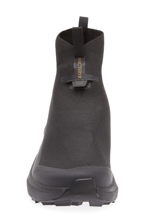 Arc'teryx Norvan 4 Nivalis Waterproof Running Shoe In Black