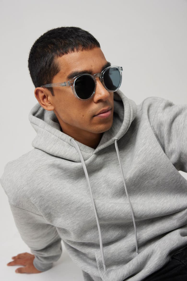 #M 52mm Pantos Sunglasses, Alternate, color, Frozen Blue