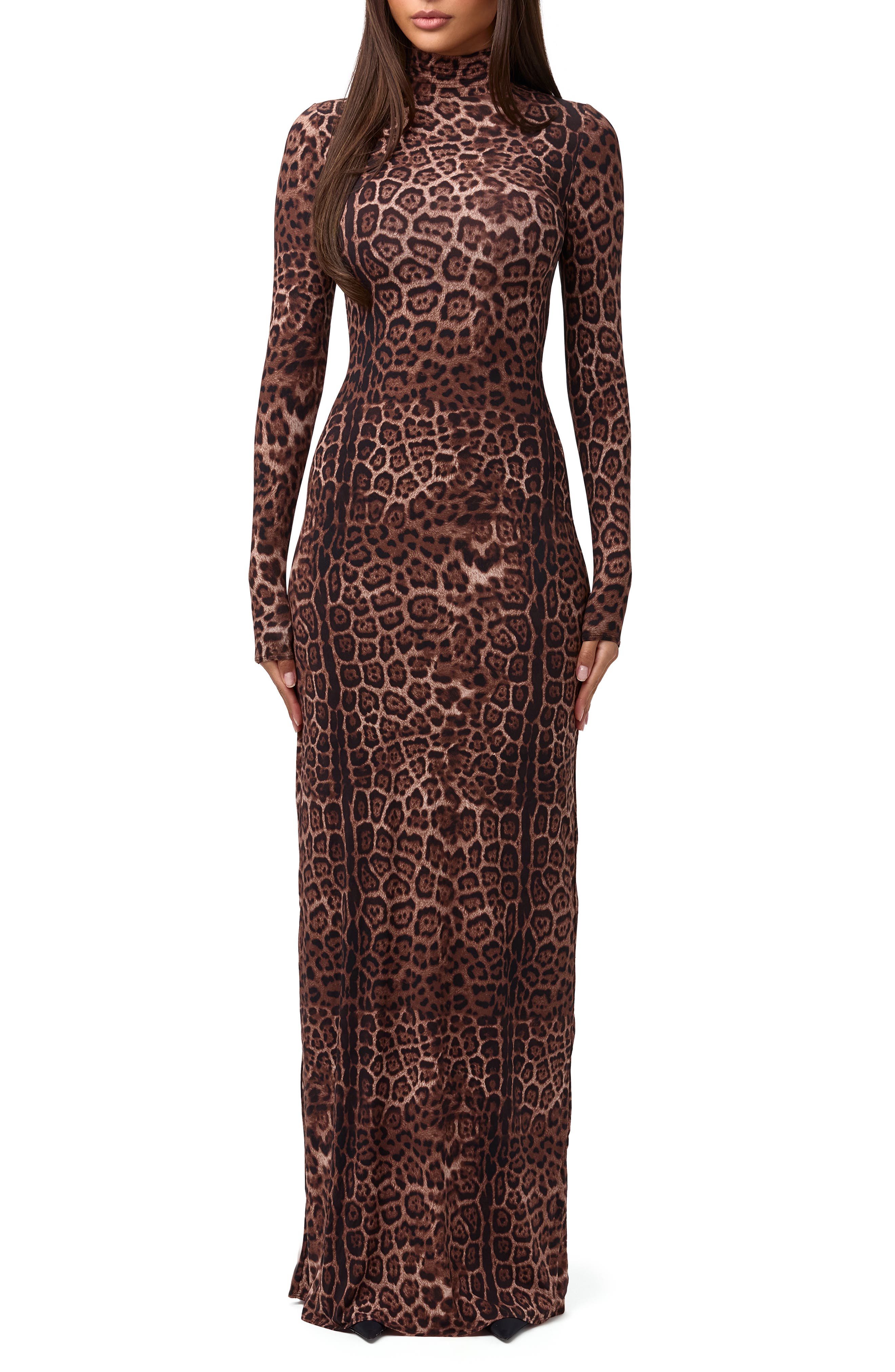 long sleeve leopard bodycon dress womens elegant leopard print sheer long sleeve bodycon dress