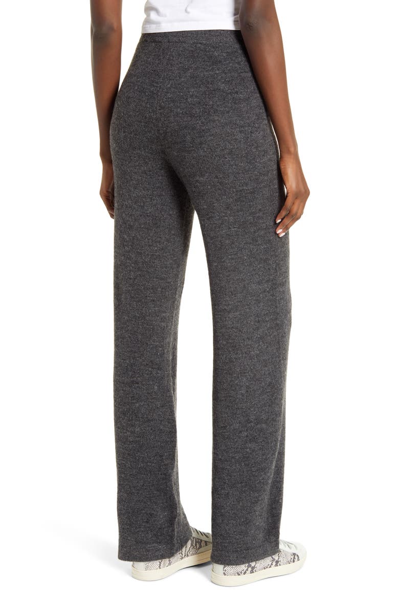 Avery Knit Sweatpants, Alternate, color, DARK GREY