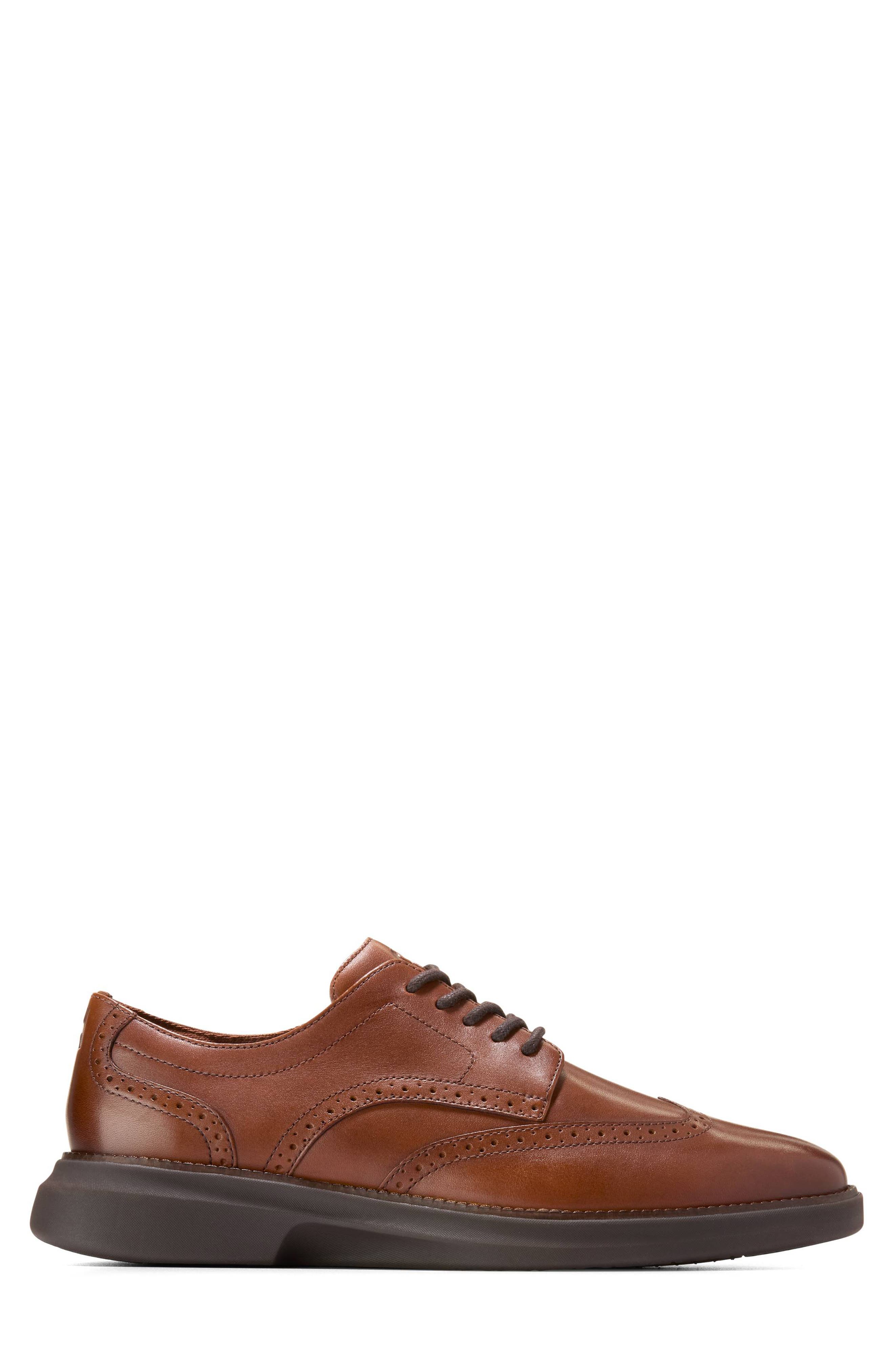 Grand Shadowlite Wingtip Derby, Alternate, color, BRITISH TAN / JAVA