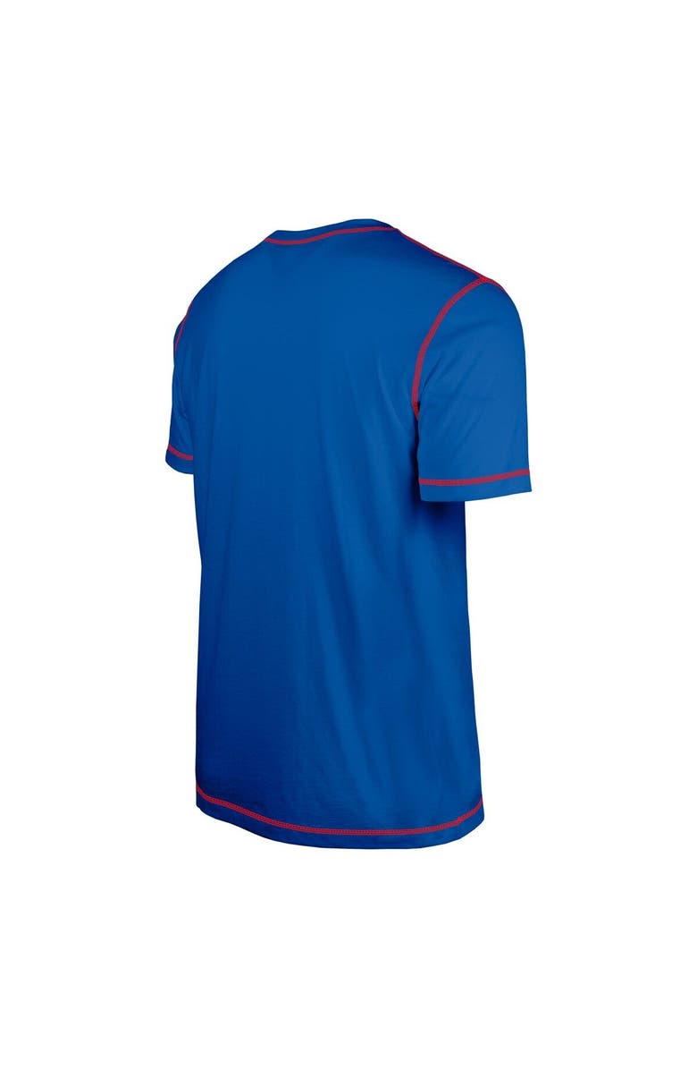 New Era Men's New Era Royal Buffalo Bills Third Down Puff Print T-Shirt, Alternate, color, Royal