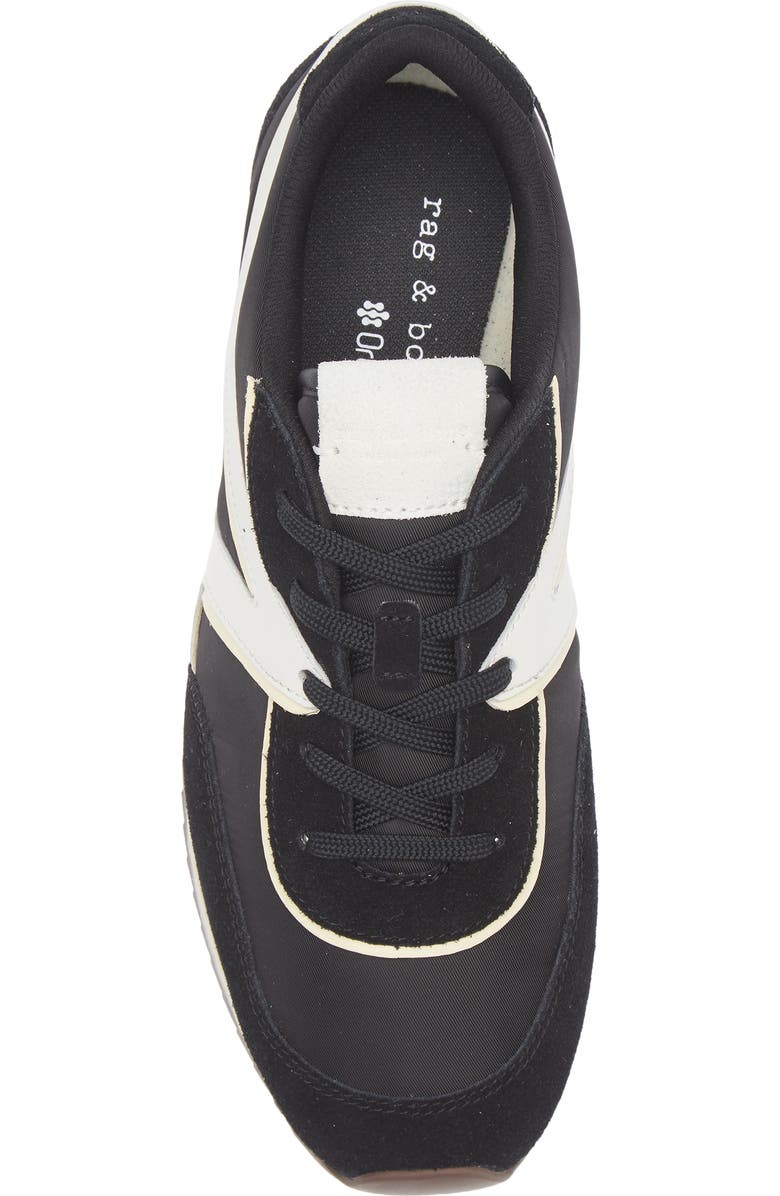 rag & bone Retro Sneaker, Alternate, color, Black