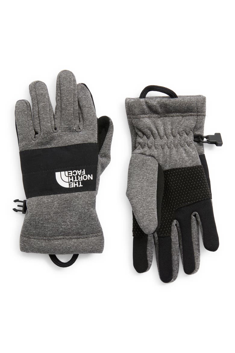 Kids' Sierra Etip Gloves, Main, color, TNF MEDIUM GREY HEATHER