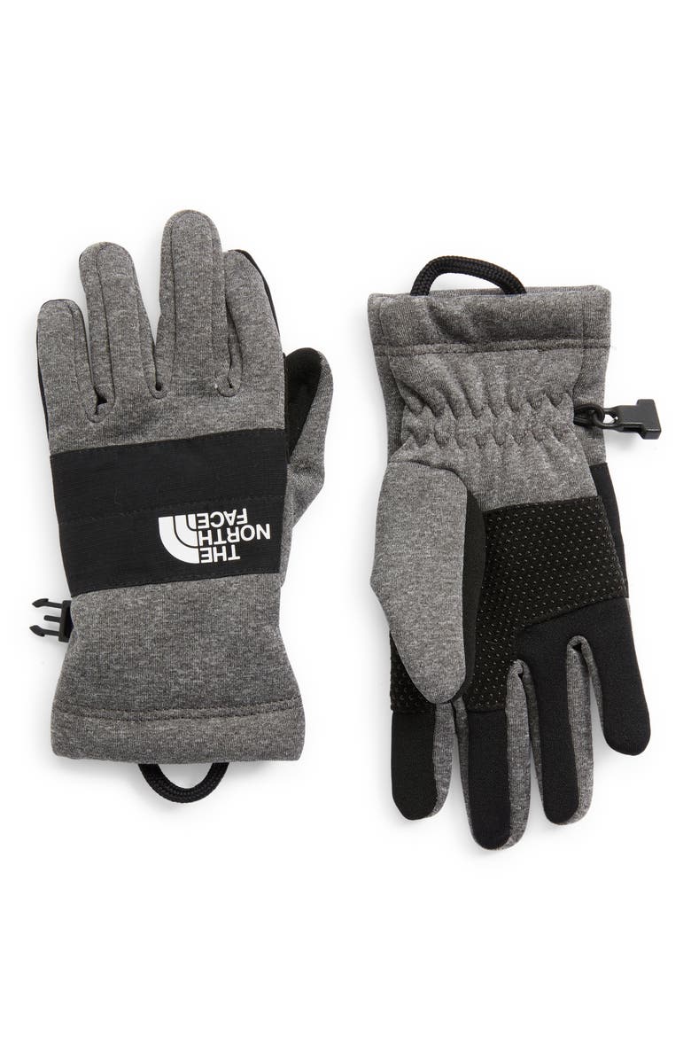 The North Face Kids
Sierra Etip Gloves, Main, color, Tnf Medium Grey Heather