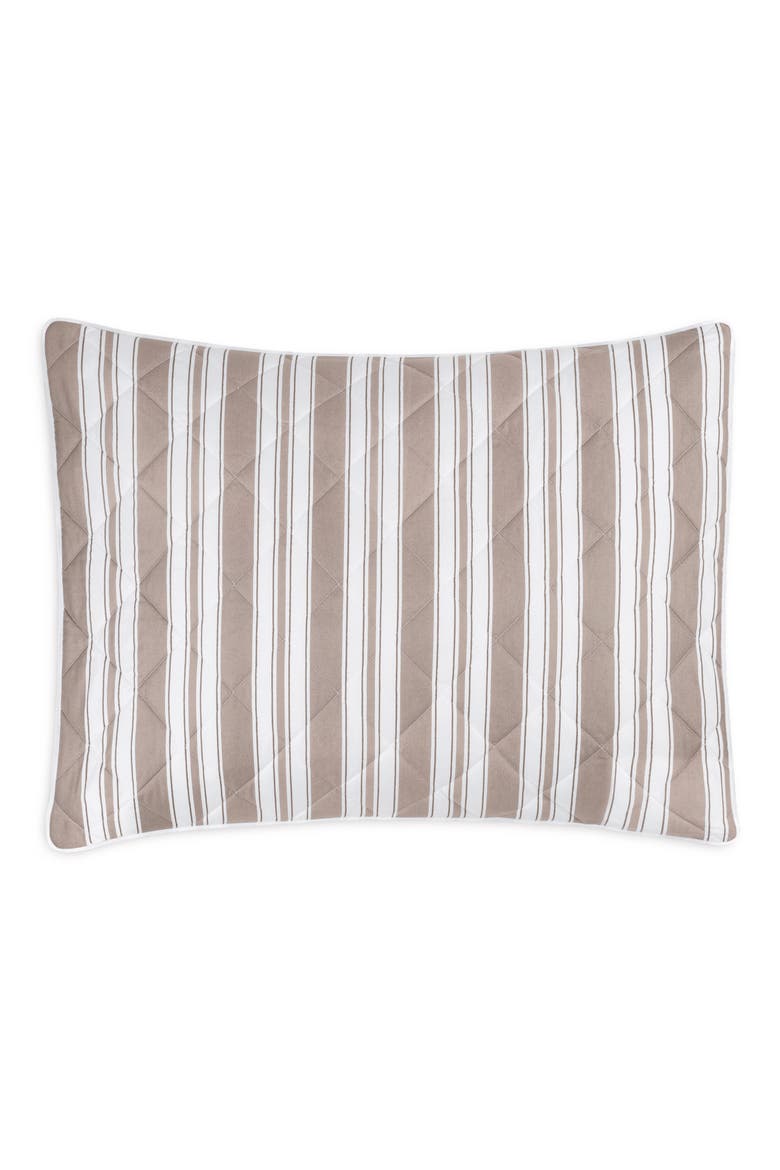 Elio Pillow Sham, Main, color, QUILTED MOCHA
