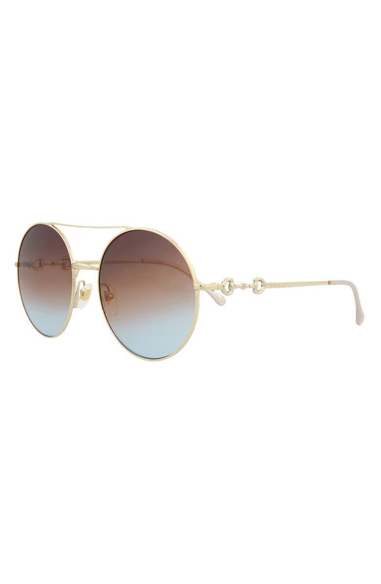 Gucci 59mm Oversize Sunglasses, Alternate, color, 