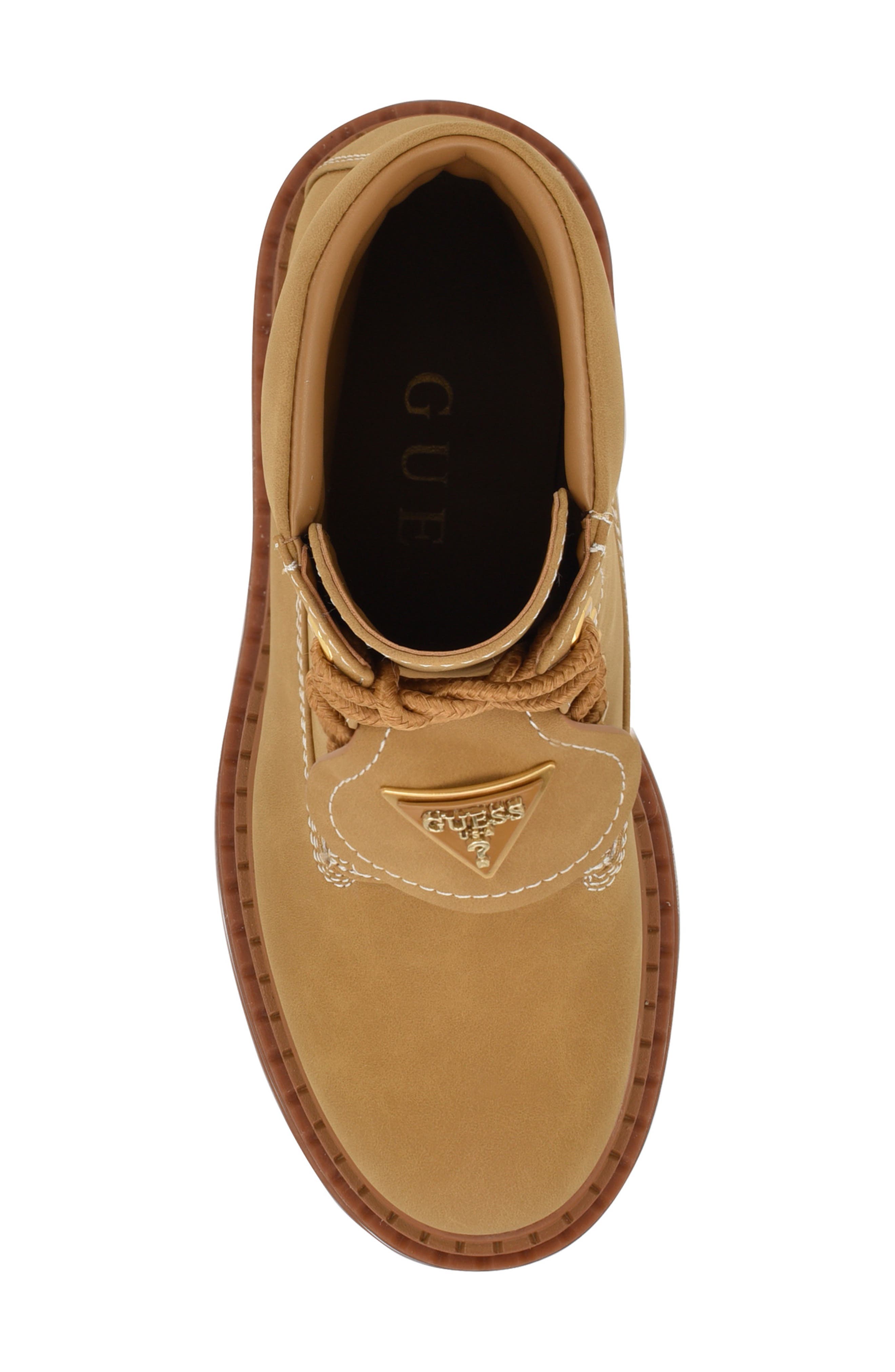 GUESS Leavey Boot, Alternate, color, Medium Natural