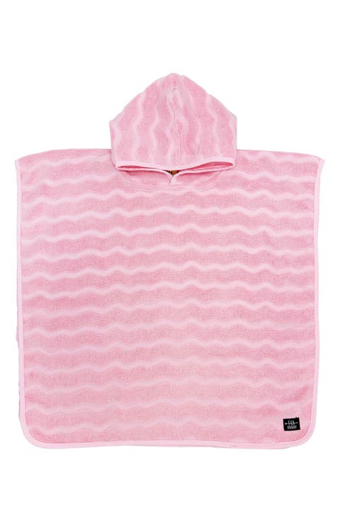 El Ray Hooded Cotton Terry Cloth Poncho (Baby)