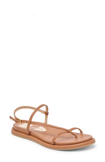 Dolce Vita Dallen Sandals Saddle Leather In Brown