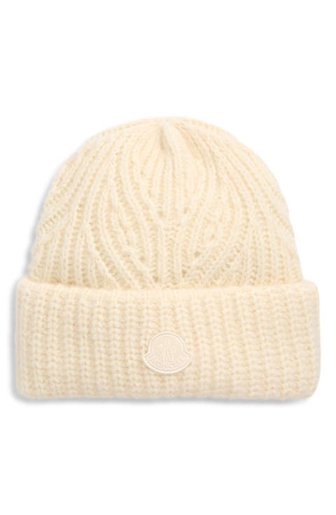 Logo Patch Virgin Wool & Cashmere Beanie