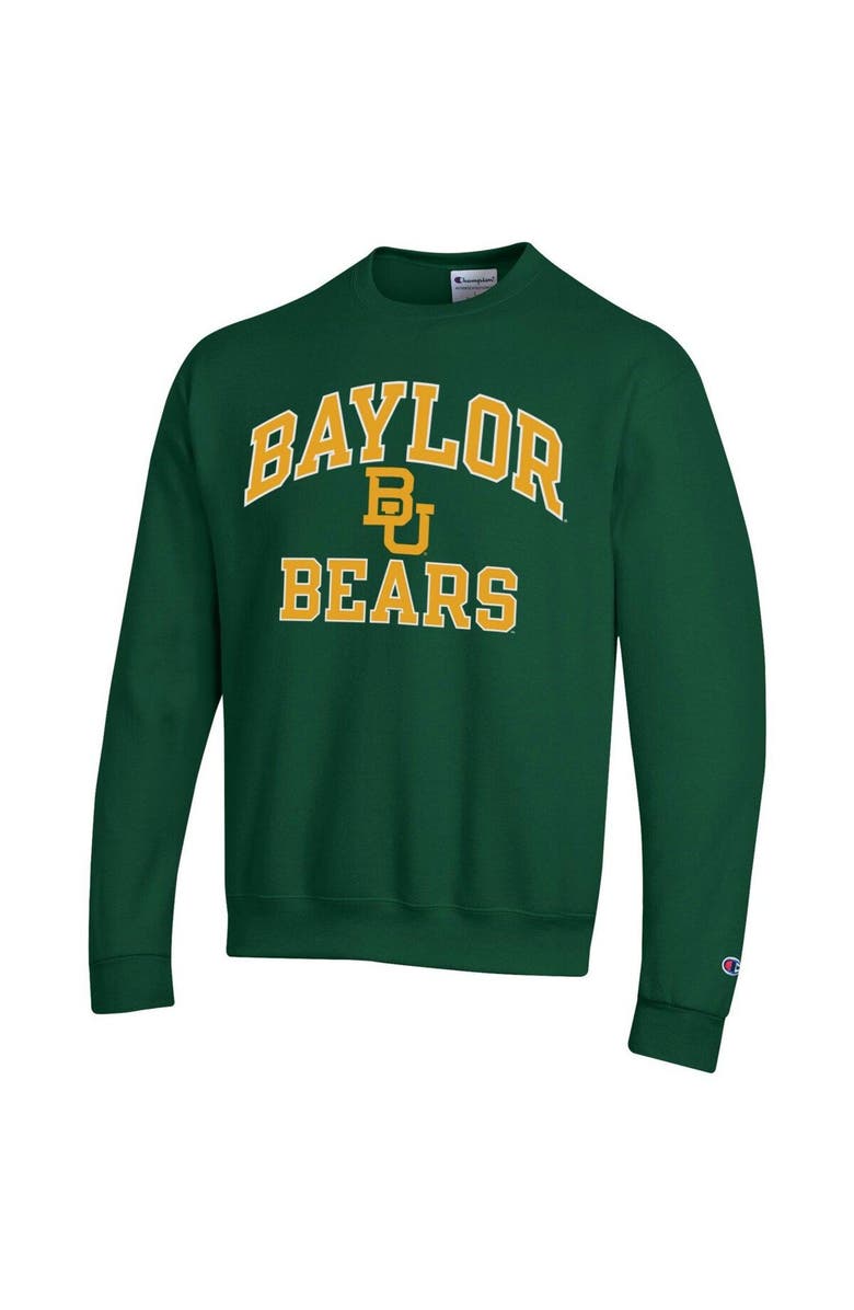 Champion Men's Champion Green Baylor Bears High Motor Pullover Sweatshirt, Alternate, color, Green