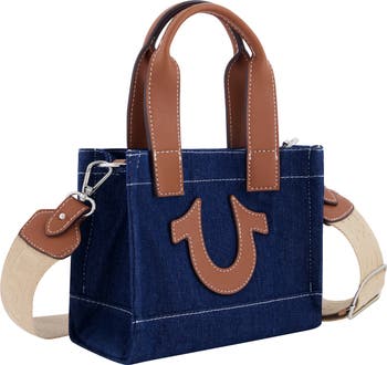 TR Mini Denim Tote Bag