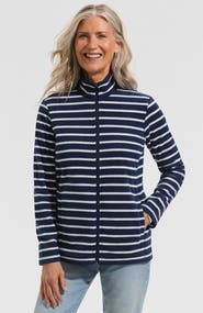 Lands' End Anyweather Fleece Full Zip Jacket