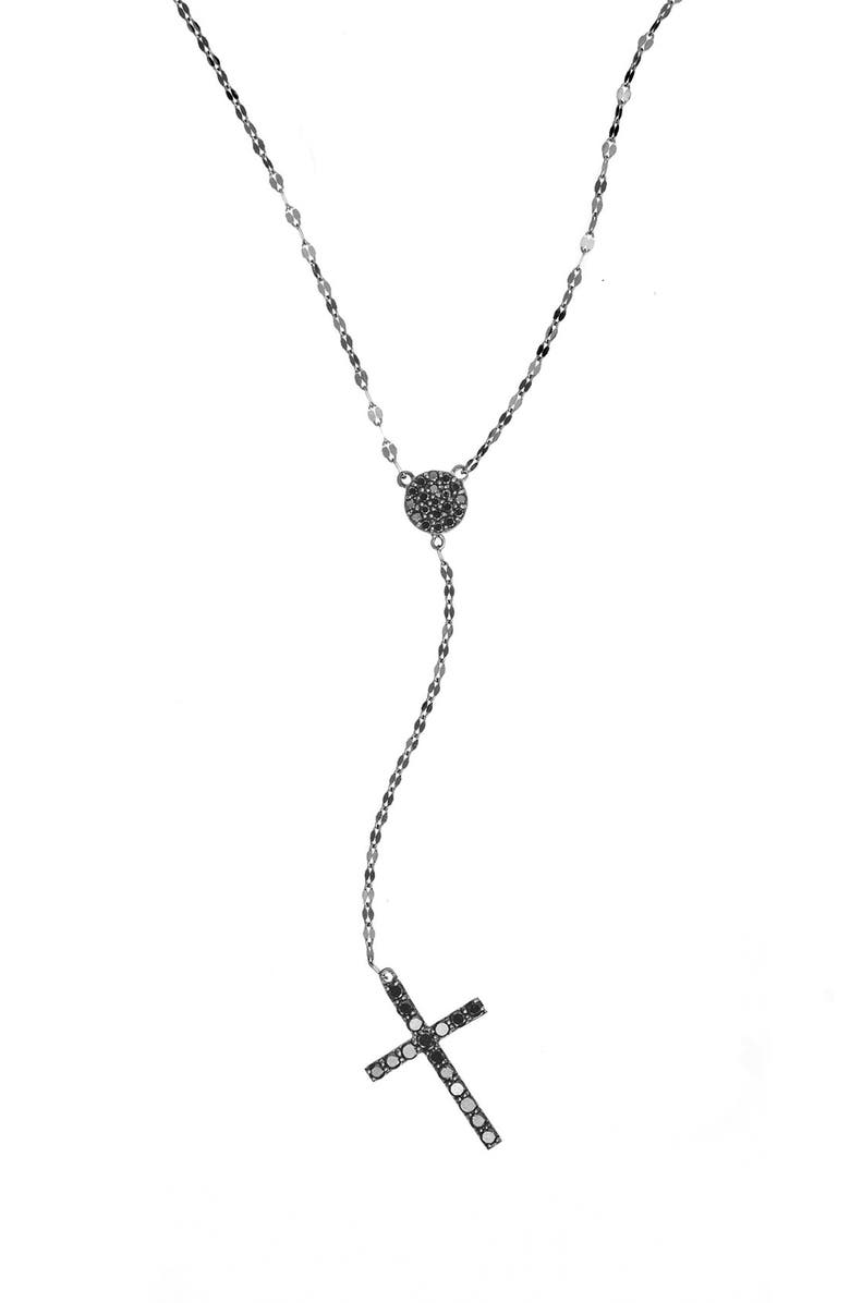 LANA Jewelry 'Crossary' Y-Necklace, Main, color, 