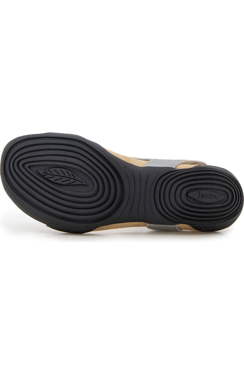 Jambu Morgan Casual Flat Sandal, Alternate, color, Gunmetal, Pewter