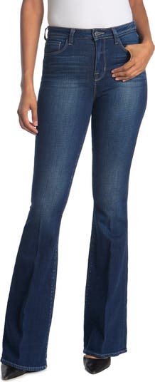 NWT L'agence Bell High Rise sold Flare Jeans Delta Blue Size 26