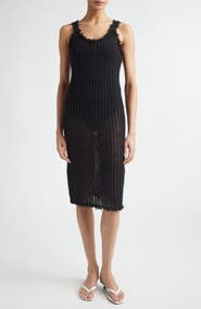 TOTEME Mohair & Wool Blend Tank Sweater Dress