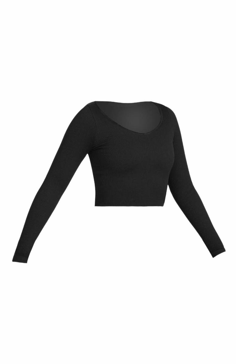 Vitality Synergy V Long Sleeve, Alternate, color, Midnight
