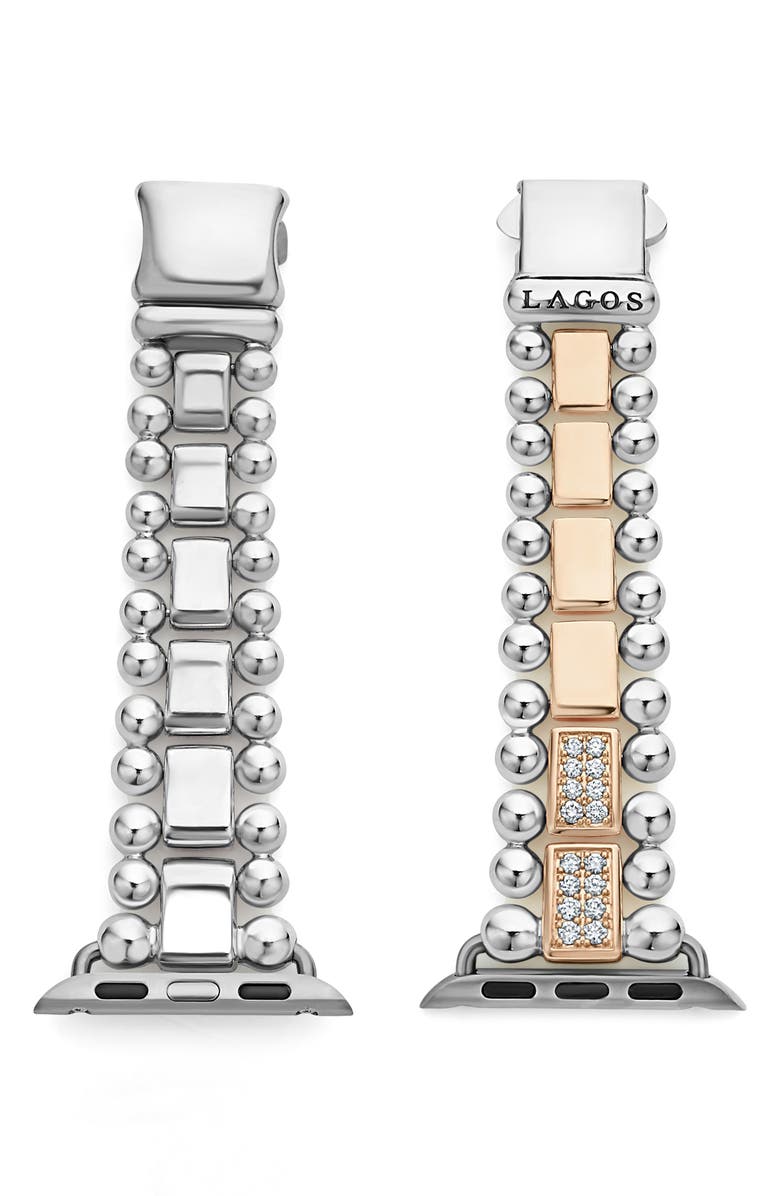 LAGOS Smart Caviar Diamond Apple Watch<sup>®</sup> Watchband, Main, color, 