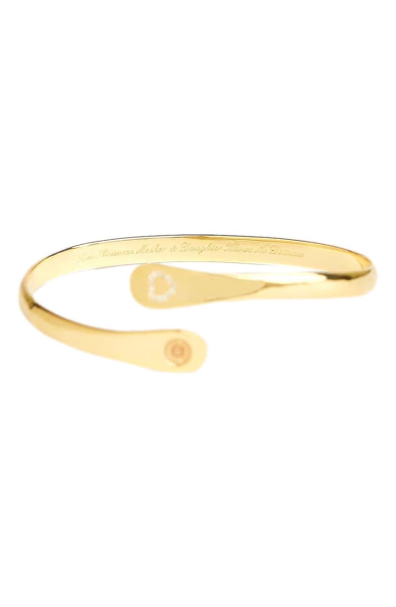 Mother Daughter Bracelet, Engraved Love Between Mother and Daughter Knows No Distance