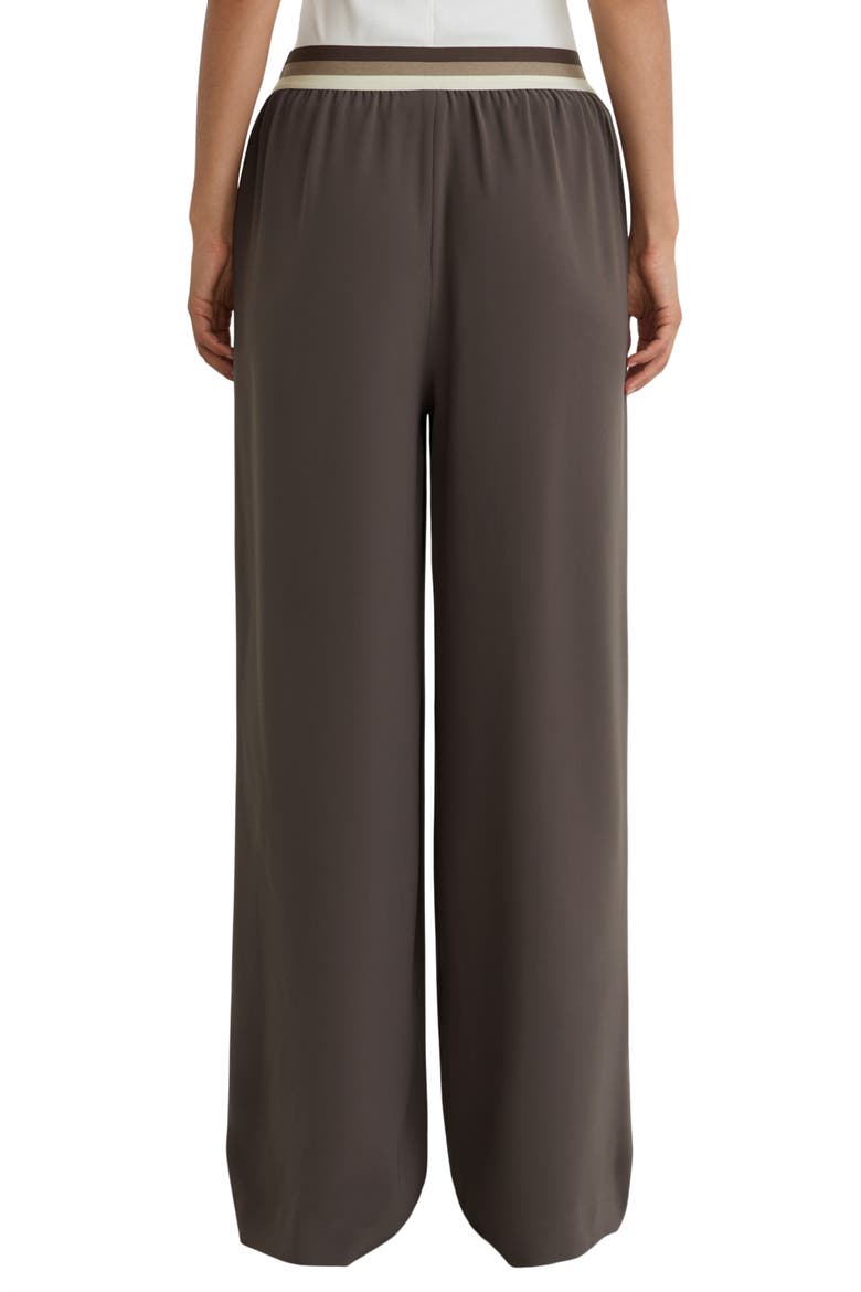 Sonnie Wide Leg Pull-On Pants, Alternate, color, MOCHA BROWN