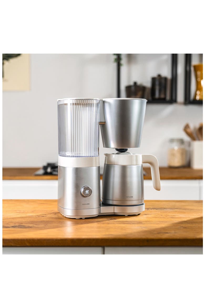 Enfinigy Thermal Drip Coffee Maker, Alternate, color, SILVER