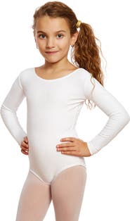 Leveret Girls Long Sleeve Leotard