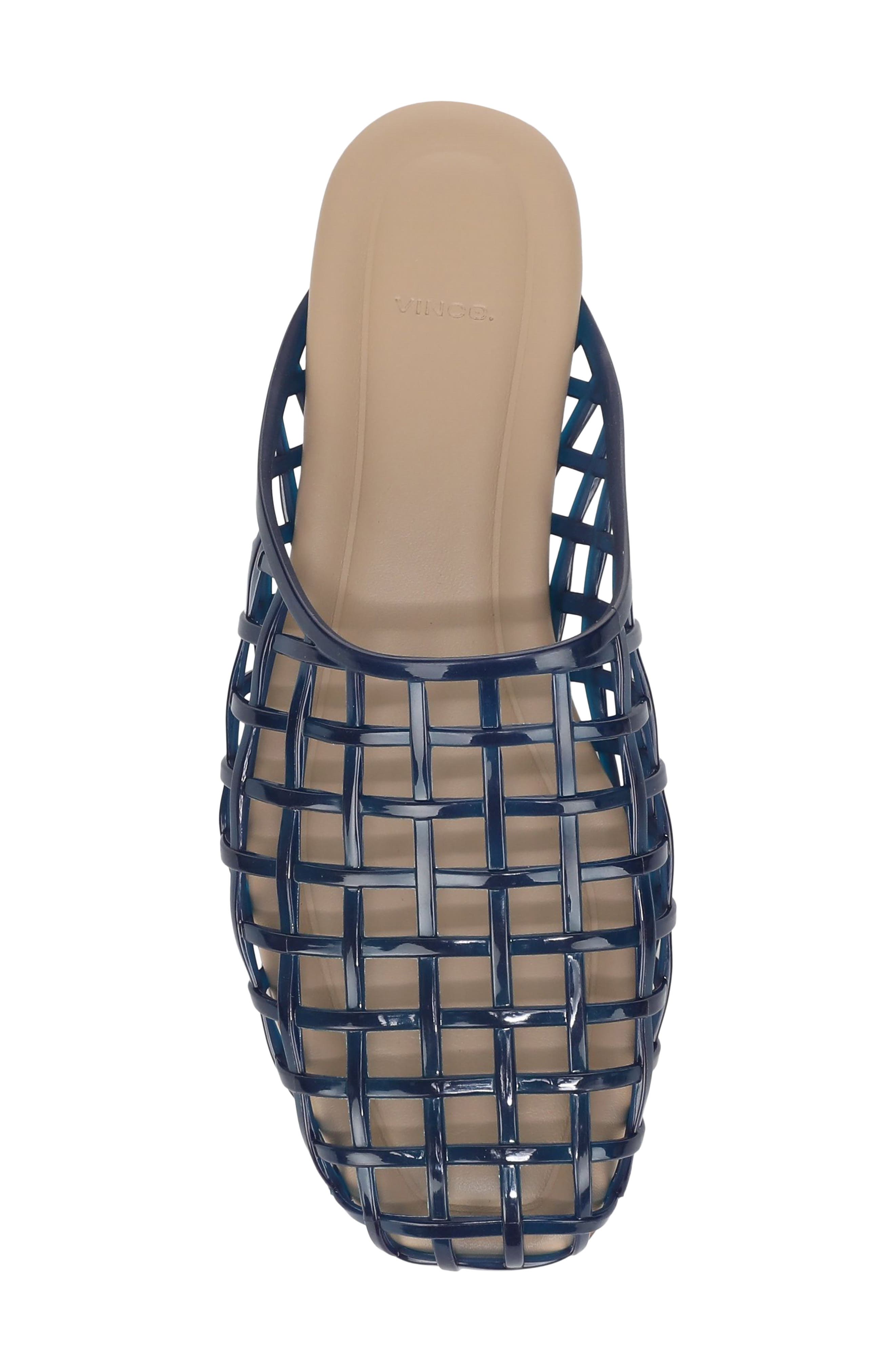 Barcelona Jelly Cage Mule, Alternate, color, COSMIC BLUE