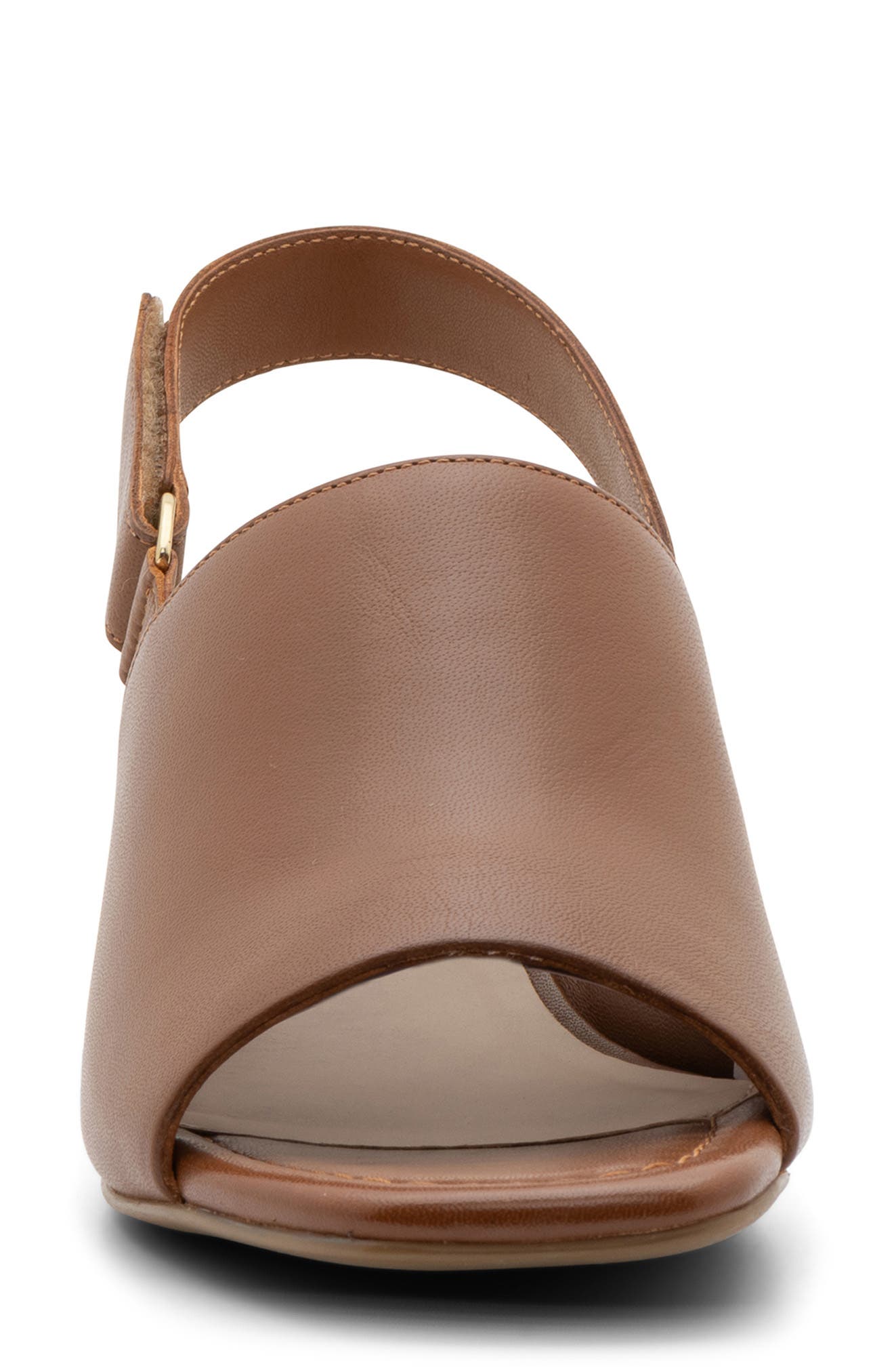 ara Berwyn Slingback Sandal, Alternate, color, Cognac Leather