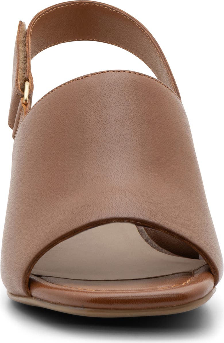 ara Berwyn Slingback Sandal, Alternate, color, Cognac Leather