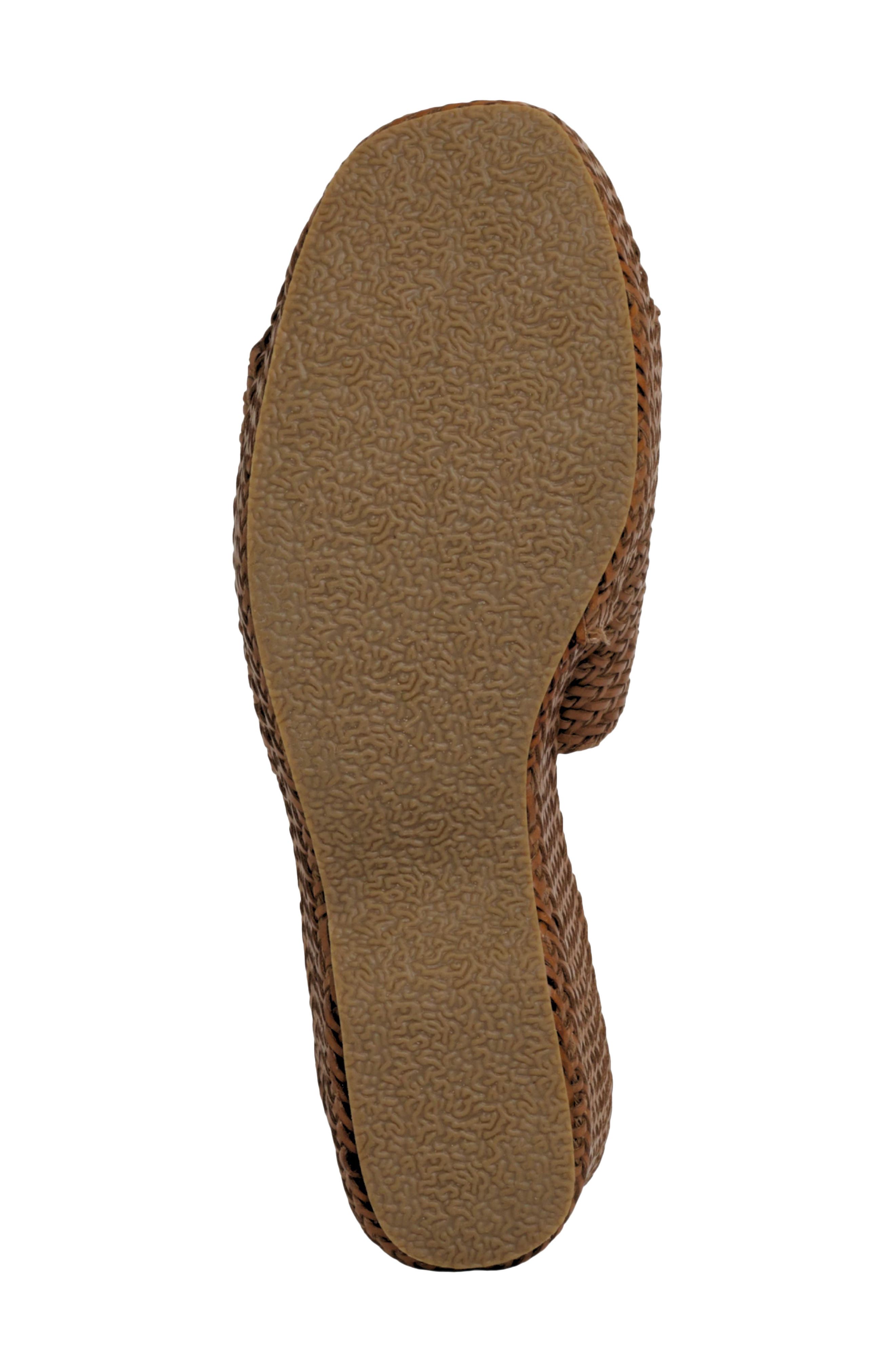 SHUSHOP Josie Platform Slide Sandal, Alternate, color, Tan